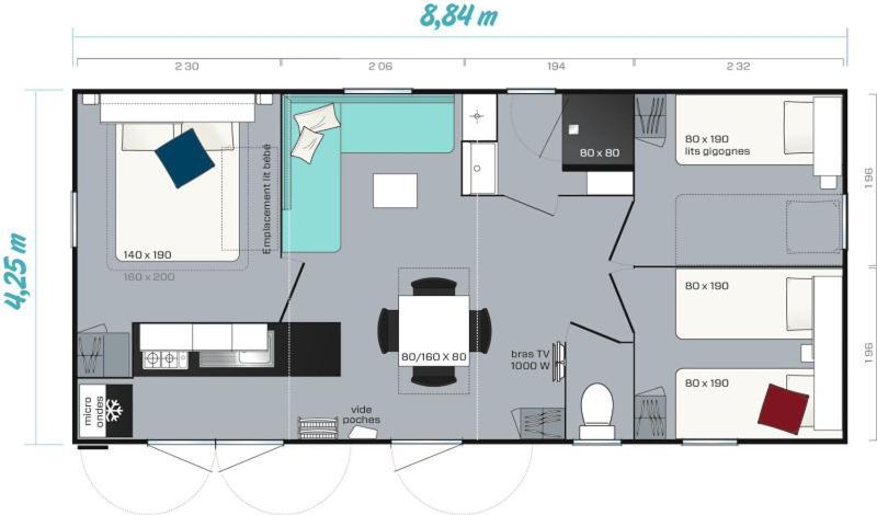 Camping Lou Broustaricq - Maeva Hotel ซองกีเนต์ ภายนอก รูปภาพ